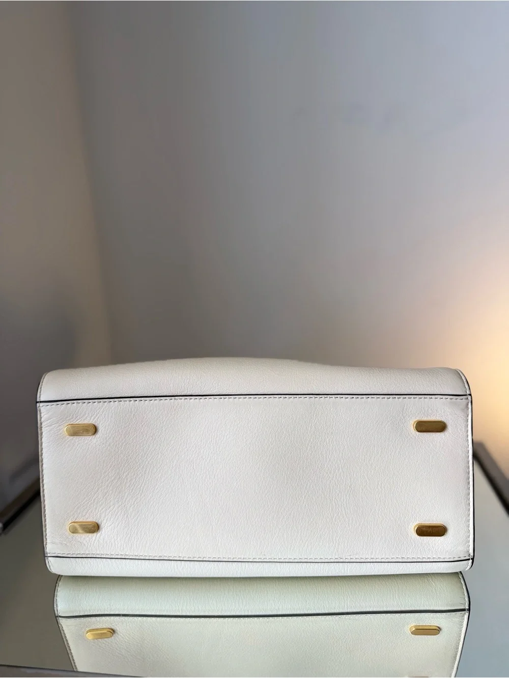 Like new Tory Burch Lee Radziwill Leather & Suede Double Bag $1,198